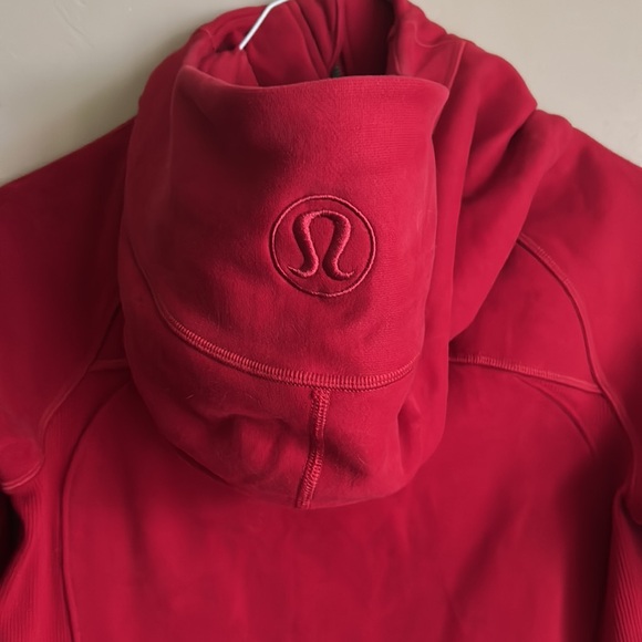Lululemon special anniversary limited red zip scuba hoodie❤️❤️❤️❤️ - Picture 6 of 6
